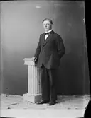 Ateljéporträtt - Gustaf Söderman från Forsmark, Uppland 1922