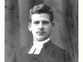 Mansporträtt. Pastor Sixten Block.