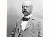 Mansporträtt. Kandidat Holm.