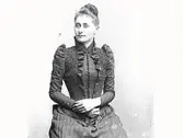Kvinnoporträtt.
Alfhild Walter