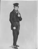 Limakarl. Akvarell av Per Södermark, 1850.