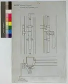 No 125 b Nord.Museet. Ritning till Espagnolett.