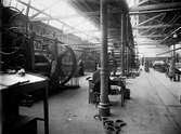 Gummifabriken, kalandersalen, byggnad 2, AB Velox, kring år 1900.