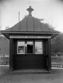 Övre station, kiosk