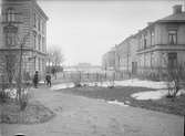 Österplan i stadsdelen Kvarngärdet, Uppsala 1901 - 1902