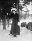 Ruth Holm, Berge, Timrå socken, Medelpad 1910