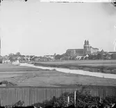 Uppsala från väster, 1860-tal