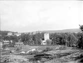 Sigtuna, Uppland, med S:t Olofs kyrkas ruin, augusti 1930