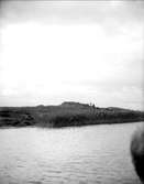 Vattendrag eller sjövik, nära Enköping, Uppland juni 1921