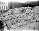 Klosterruinen i Enköping, Uppland i juli 1929