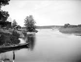 Vattendrag i Österåkers socken, Uppland 1924