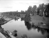 Björklingeån, Björklinge socken, Uppland september 1922