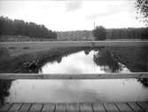 Vattendrag vid Oxundasjön, Eds socken, Uppland 1928