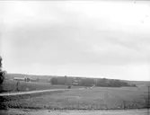 Landskapsvy, Tisslinge, Östuna socken, Uppland 1917