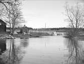 Sävaån i Säva, Gryta socken, Uppland maj 1912