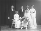 Bröllopsfoto,  ateljéfoto