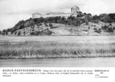 Sverigebilder Svenska Turistföreningen. Bohuslän 15.
Foto: C. G. Rosenberg.
Bohus Fästningsruin. Beläget nära den plats, där de tre
nordiska rikenas sammanstötte, var Bohus under medeltiden
en av Norges viktigaste orter, en krigisk brännpunkt och en fredlig mötesplats.