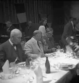 Middag inför leveransen av 108 M/S Yngen.