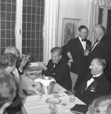 Sjösättningsmiddag för fartyg 114 M/S Hjördis Thordén.