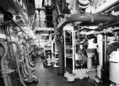 Interör från 124 M/T Astrid Elisabeth, maskinrum.
