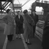 Dop och sjösättning av 134 M/T Pegasus