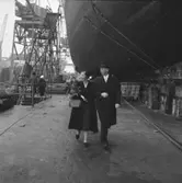 Dop och sjösättning av fartyg 166 M/T Acina.