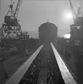 Dop och sjösättning av fartyg 178 T/T Trinity Navigator.