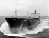 OBO Kollbjörg D.W.T. 54.500
Rederi Björge Shipping Co A/S, Oslo Norge
Kölsträckning 82-05-10 Nr. 323
Leverans 83-01-20
Obofartyg