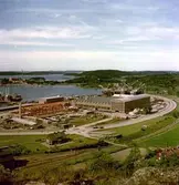 Vy över varvet från Brattåsberget.