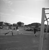 Korpfotboll, match mellan UV-maskin-gräv och Walkeskroken.