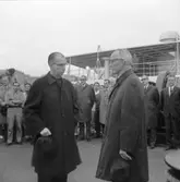 Flaggskifte fartyg 206 T/T William M. Allen. Flaggskiftet sker i samband med överlämningen av fartyget till beställaren.