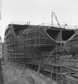 265 M/S Krymskie Gory eller 266 M/S Uraljskie Gory på stapelbädden.