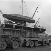 Transport av sektion till fartyg 210 OBO Havtor.