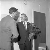 Taisto Ojala avtackas.