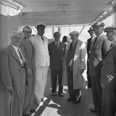 Provtur av M/S Kristina Thordén efter reparation.