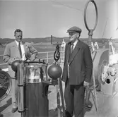 Provtur av M/S Kristina Thordén efter reparation.