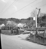 Bilolycka i Uddevalla i maj 1948