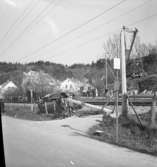 Bilolycka i Uddevalla i maj 1948