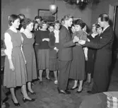 Danskurs på Ungdomsgården 1955