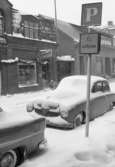 Snöstorm Uddevalla 1955.