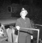 Första kvinnliga taxichauffören i Uddevalla