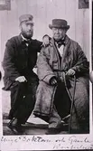 Doktor Carl Curman och konsul Johan Gabriel Mollén 1862