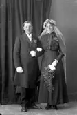 Brudparet  Annie Karolina Olsson och Anders Andersson 1917