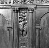 Kopia finns 10x10 (B.M.A.)
Detalj från Nicolaikyrkan i Stralsund.