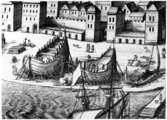 Skrivet på baksidan: Lissabon 1619 Delagardie 81