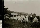 Biodling hos Sommargrens på Amerikakolonin i Jonsered år 1912.