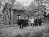 Familj i Sörbygden förevigad på 1920-talets slut.