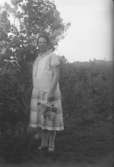 Enl fotografen: Fru Karlsson, Pommern hos Sahlin den 12 juni 1928. Liggarens nummer: 121-28