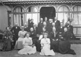 Prästmöte i Foss prästgård 1907