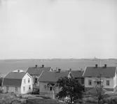 (Stereo karta XV) Fiskebäckskil från Kvarnberget. 19 Juni 1926.